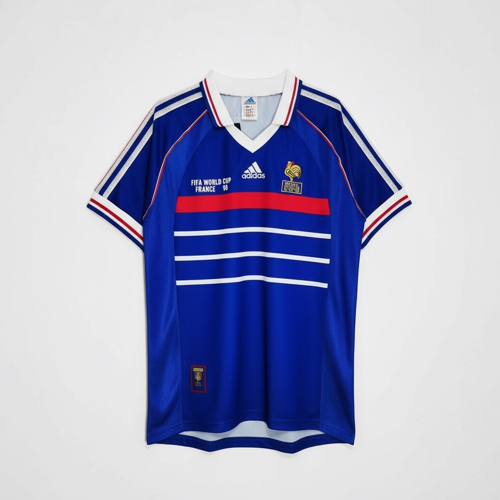 FRANCE 1998 RETRO HOME JERSEY