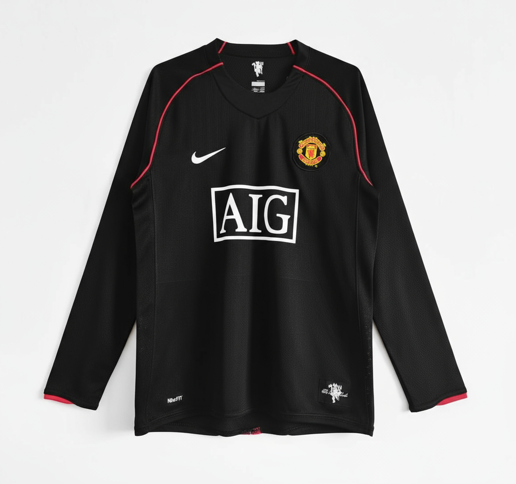 MANCHESTER UNITED 2008 RETRO JERSEY FULL SLEEVE