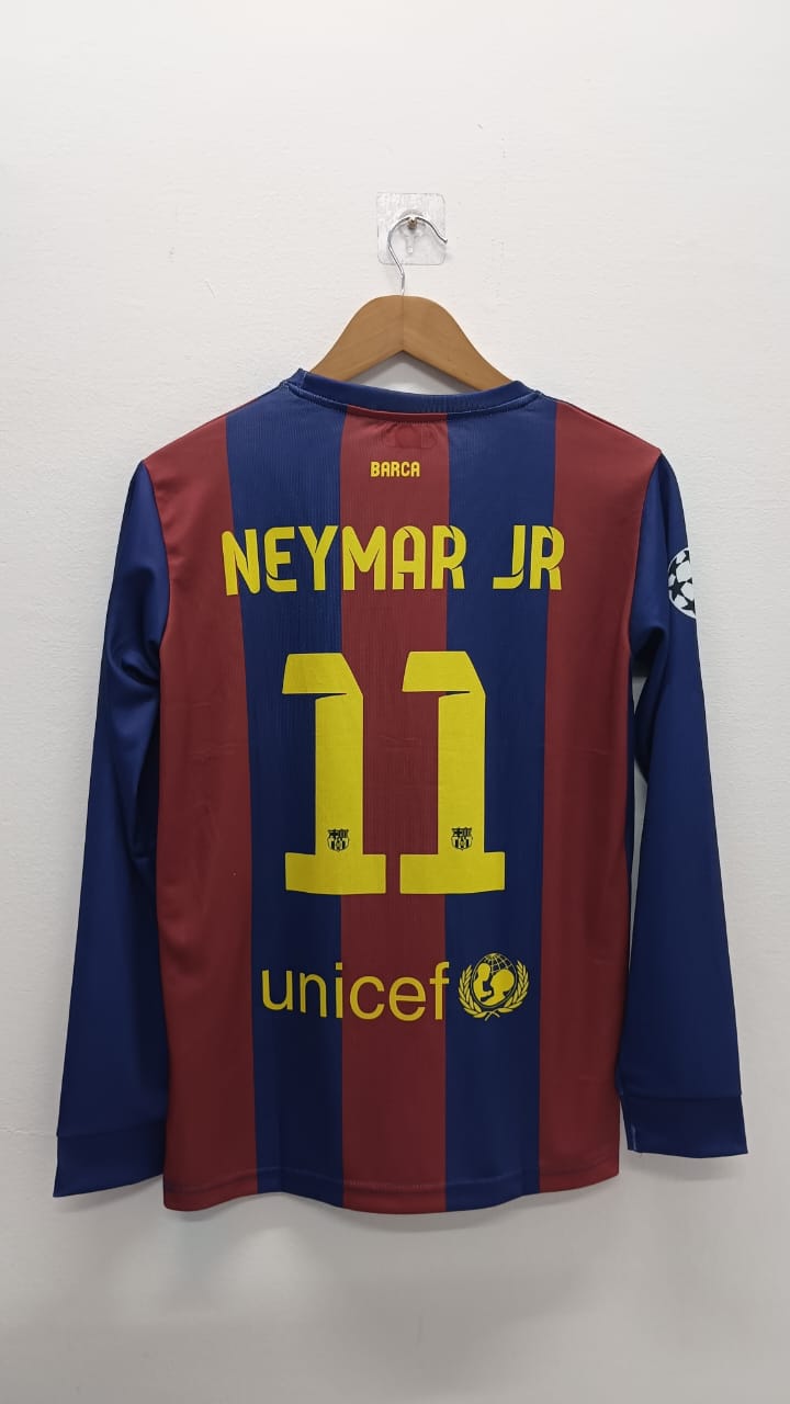 FC Barcelona 2014-15 Home Jersey (Neymar Jr #11, Final Berlin edition)