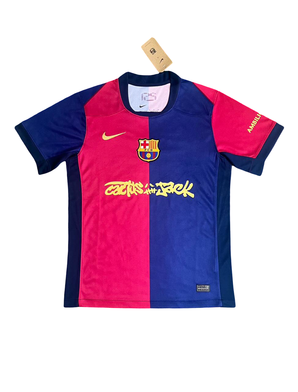 BARCELONA X TRAVIS SCOTT CACTUS JACK JERSEY