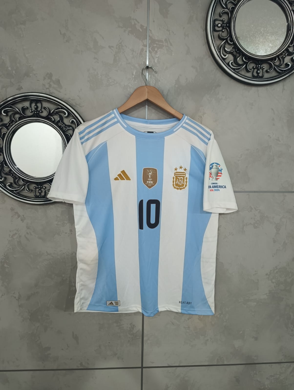 ARGENTINA NEW SEASON HOME KIT EMBROIDERY 🪡