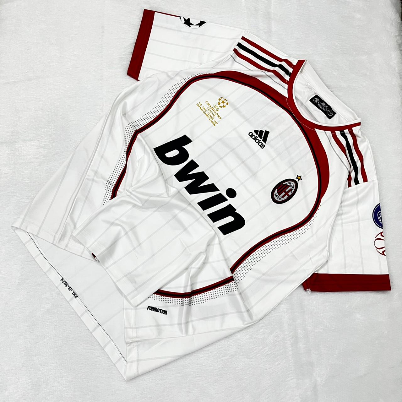 AC MILAN AWAY 2006 MALDINI JERSEY (RETRO)