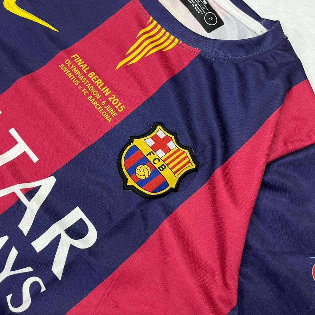 BARCELONA 2016 FINAL MESSI JERSEY - FULL HAND