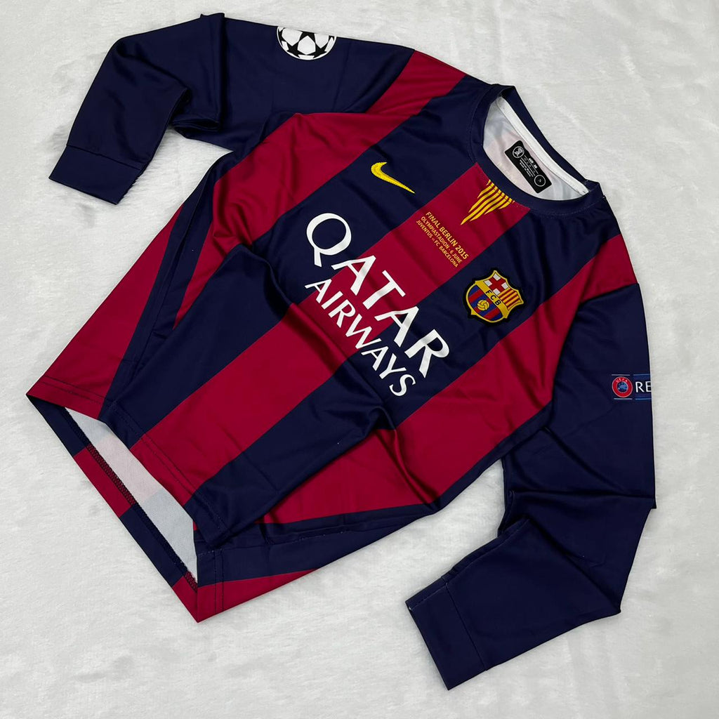 BARCELONA 2016 FINAL MESSI JERSEY - FULL HAND
