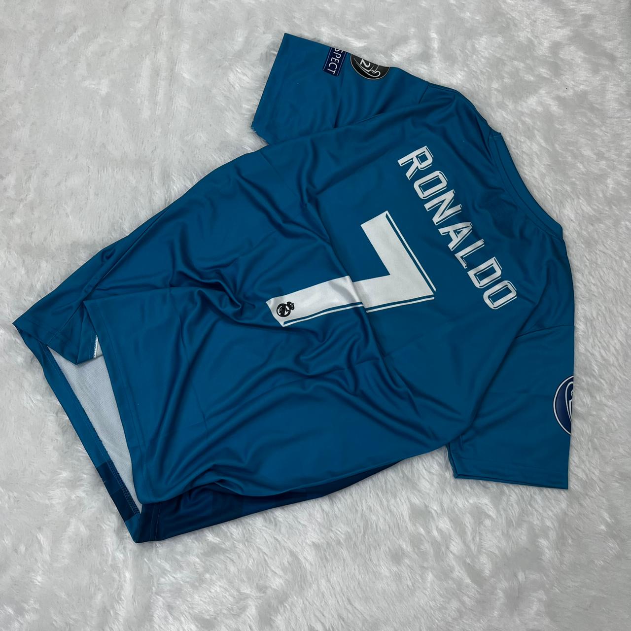 REAL MADRID 2018 THIRD KIT RONALDO JERSEY