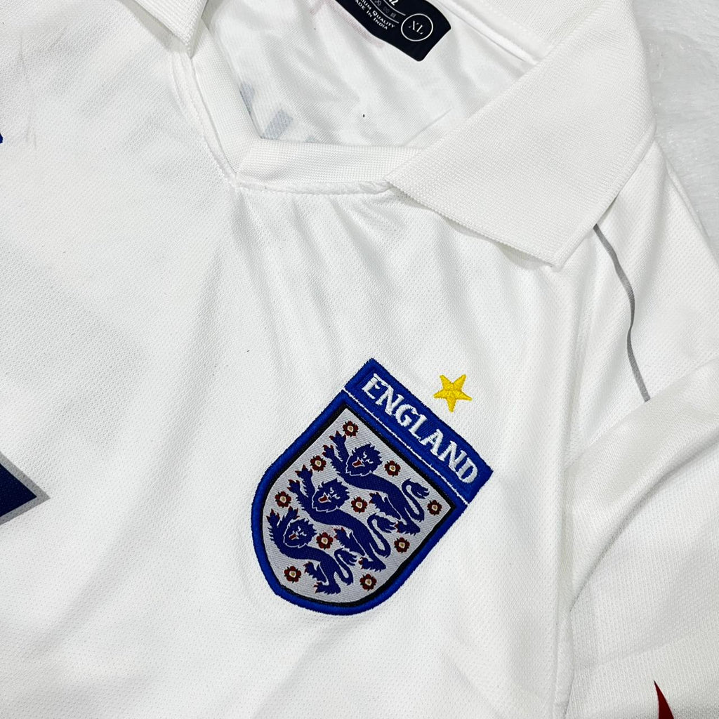 ENGLAND 2006 WORLD CUP DAVID BECKHAM JERSEY (RETRO)