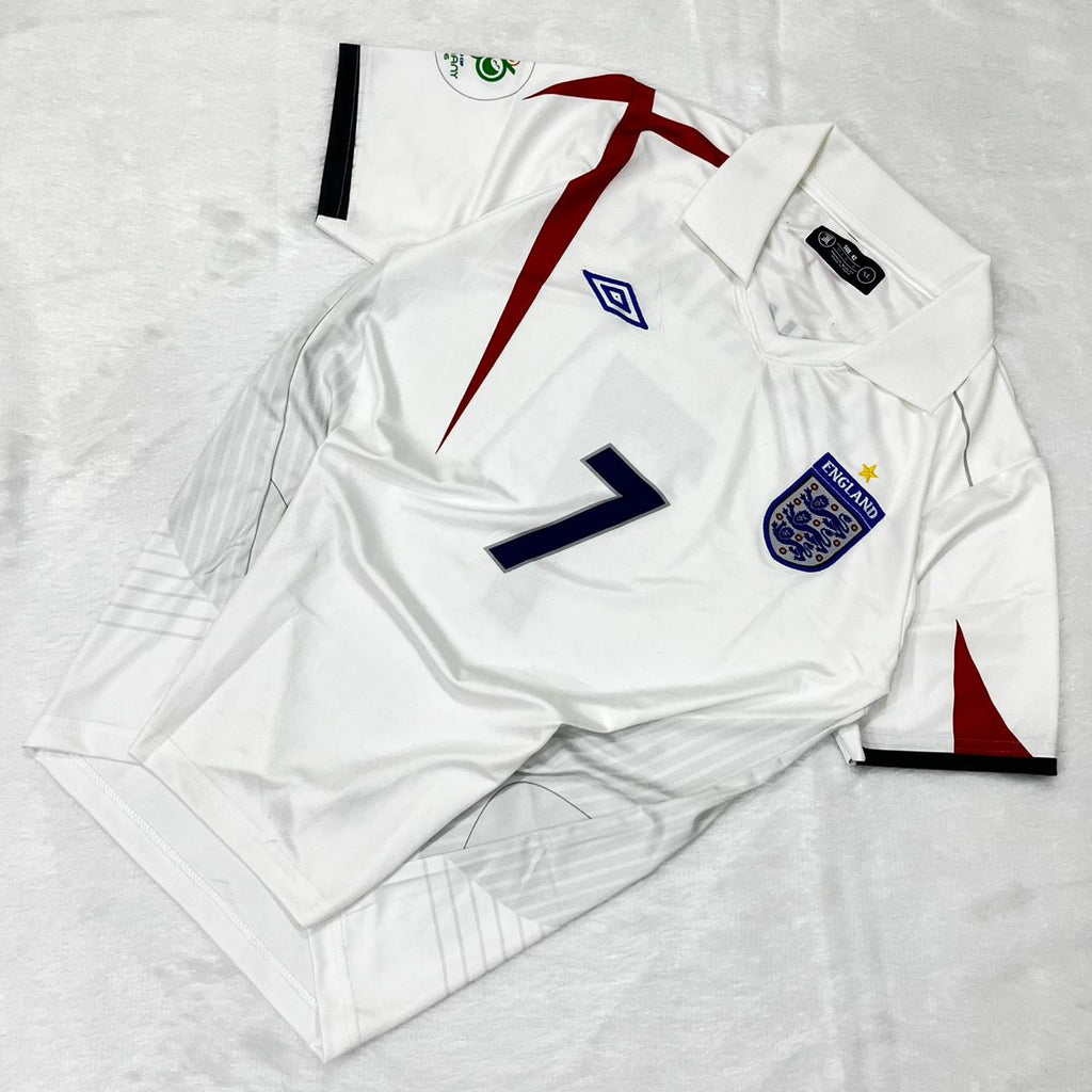 ENGLAND 2006 WORLD CUP DAVID BECKHAM JERSEY (RETRO)