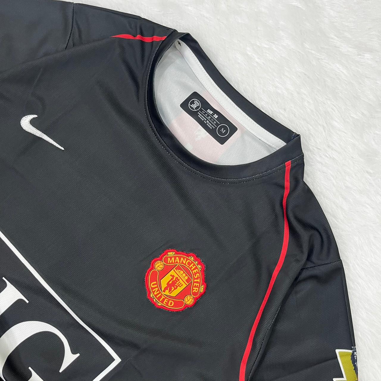 MANCHESTER UNITED 2008 RONALDO JERSEY (BLACK)