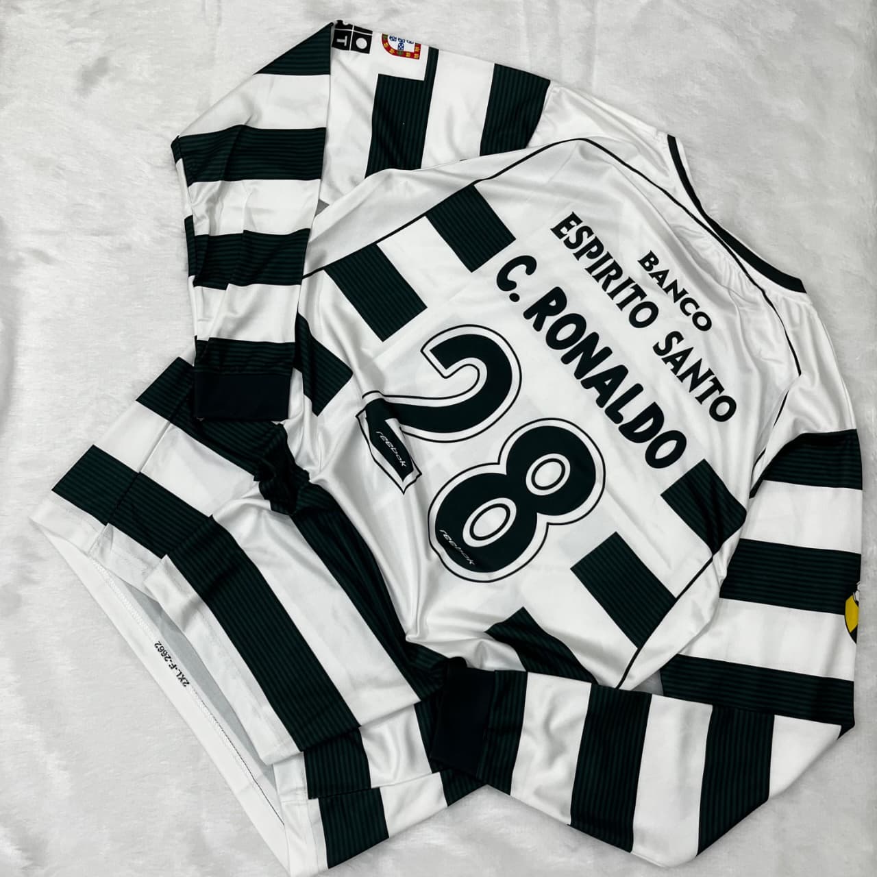 CRISTIANO RONALDO LISBON CLUB (FIRST CLUB) JERSEY - FULL SLEEVE