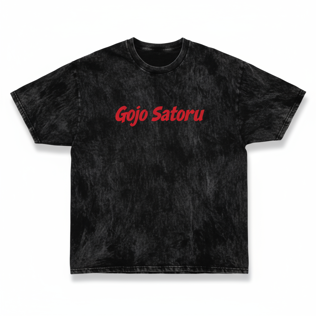 ACID WASH ANIME T-SHIRTS