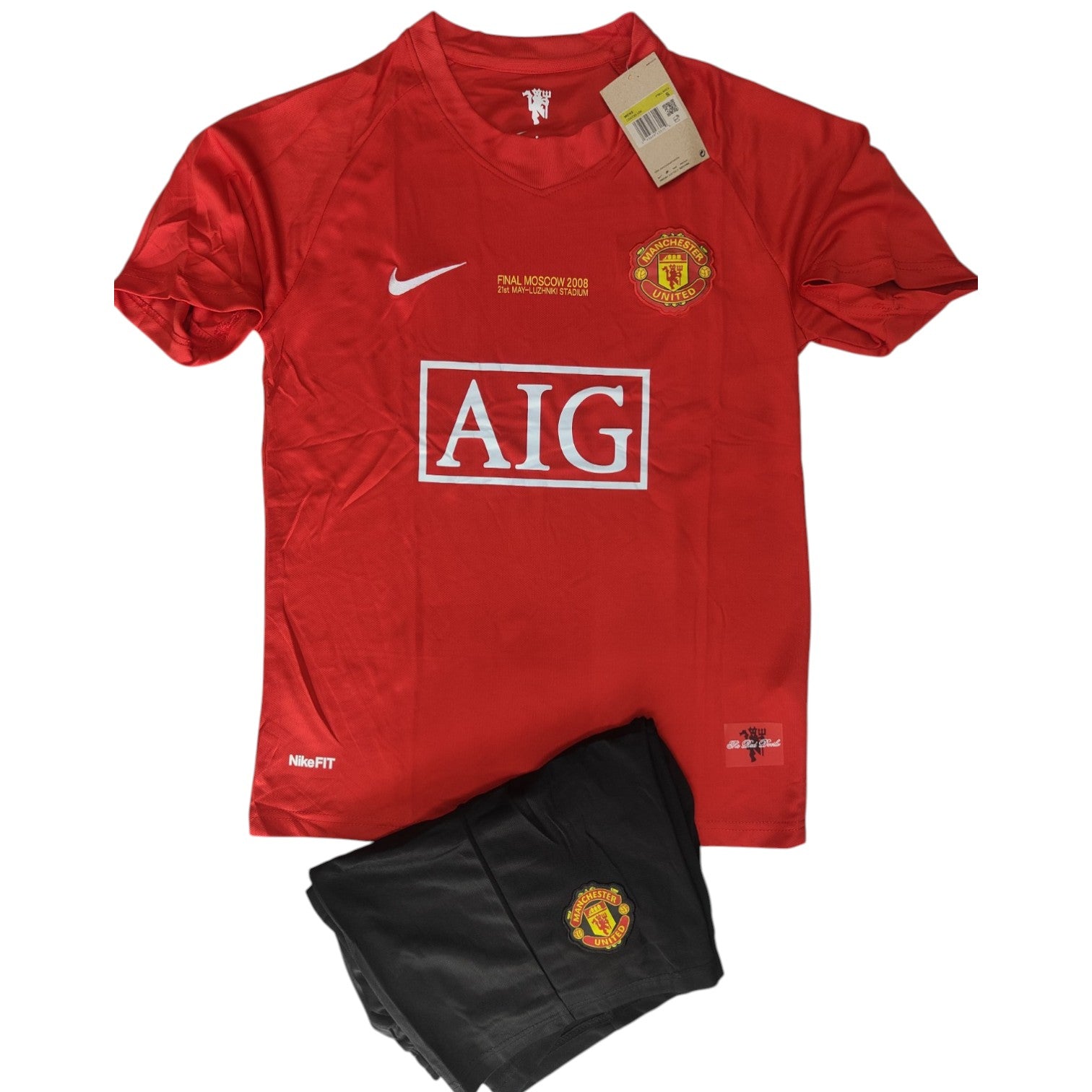 Manchester United 2007/08 Home Jersey Kit